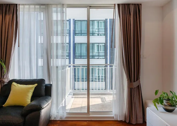 公寓 Bts Phromphong Sukhumvit 24 Family 2 Bedroom 2 Bathroom 曼谷