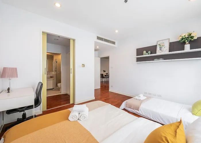 公寓 Bts Phromphong Sukhumvit 24 Family 2 Bedroom 2 Bathroom *